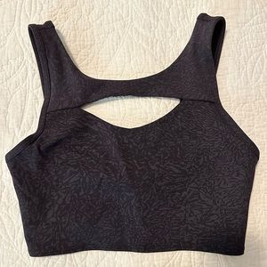 Lululemon Everlux cut out bra